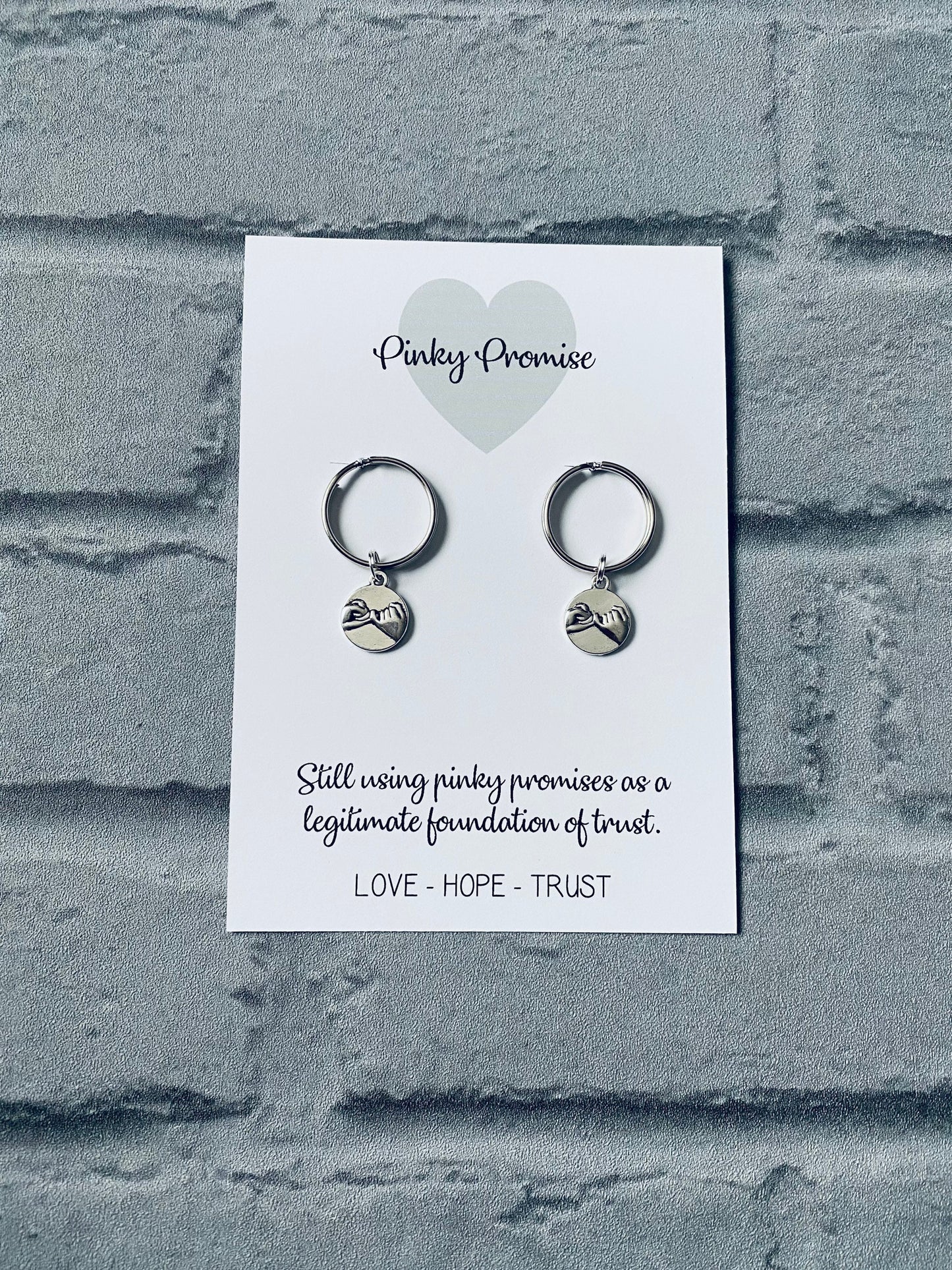 Pinky Promise Keychains: Matching Couple Keyrings, Friendship Gift