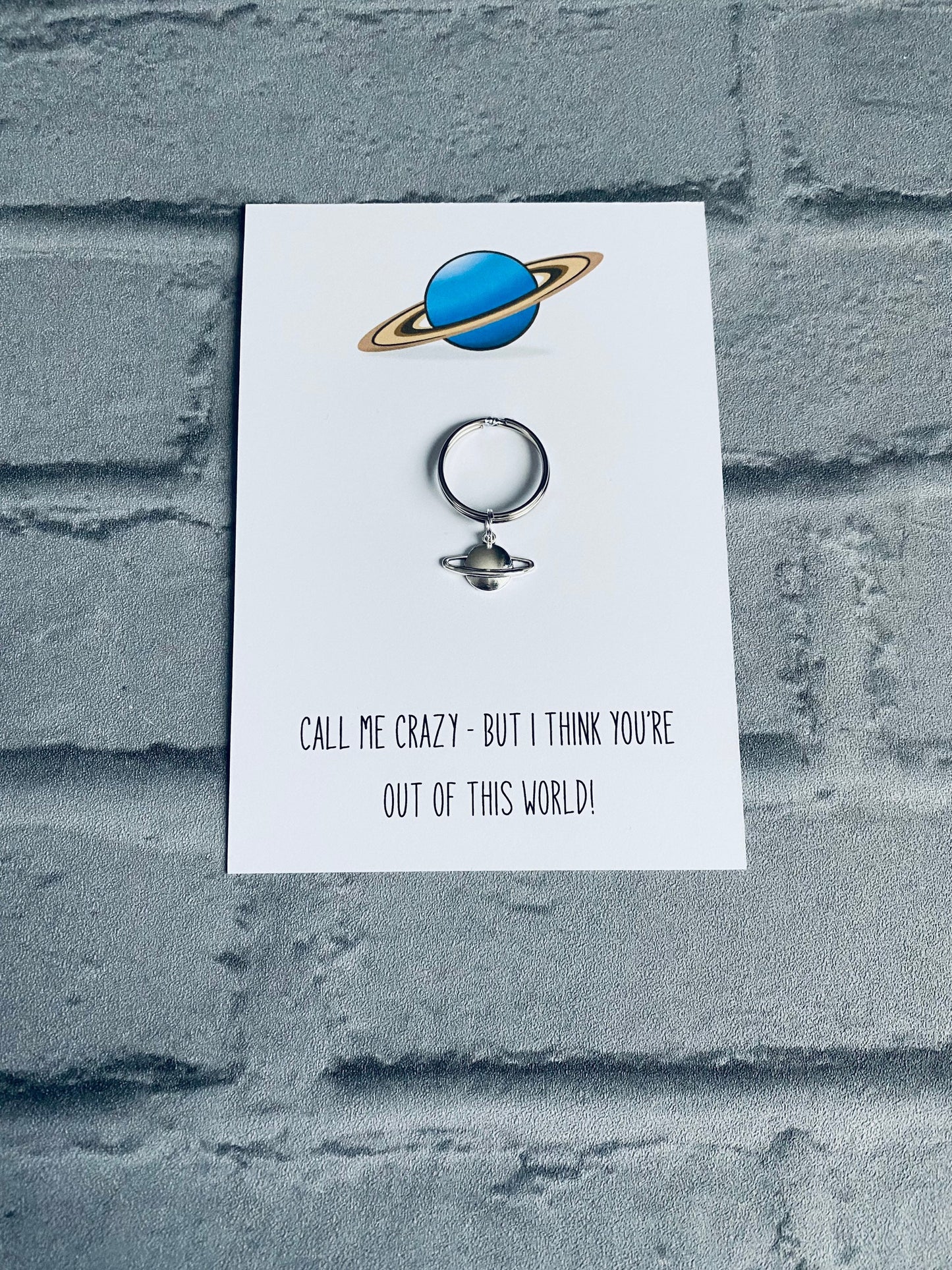 Planet Keychain: 'Out of This World' Gift Card