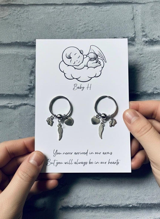 Miscarriage keyring,miscarriage gift,baby loss gifts,child loss gift,miscarriage card,baby remembrance gift,baby bereavement gifts