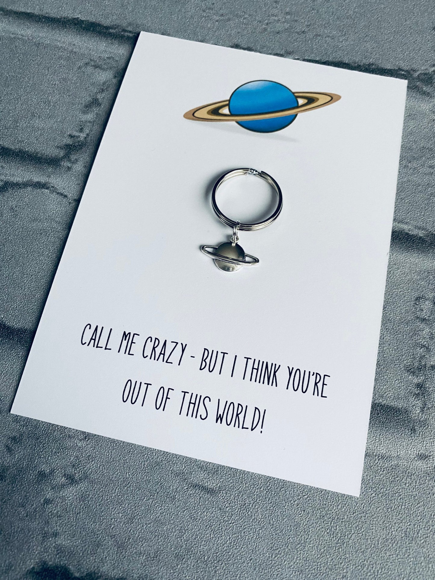 Planet Keychain: 'Out of This World' Gift Card