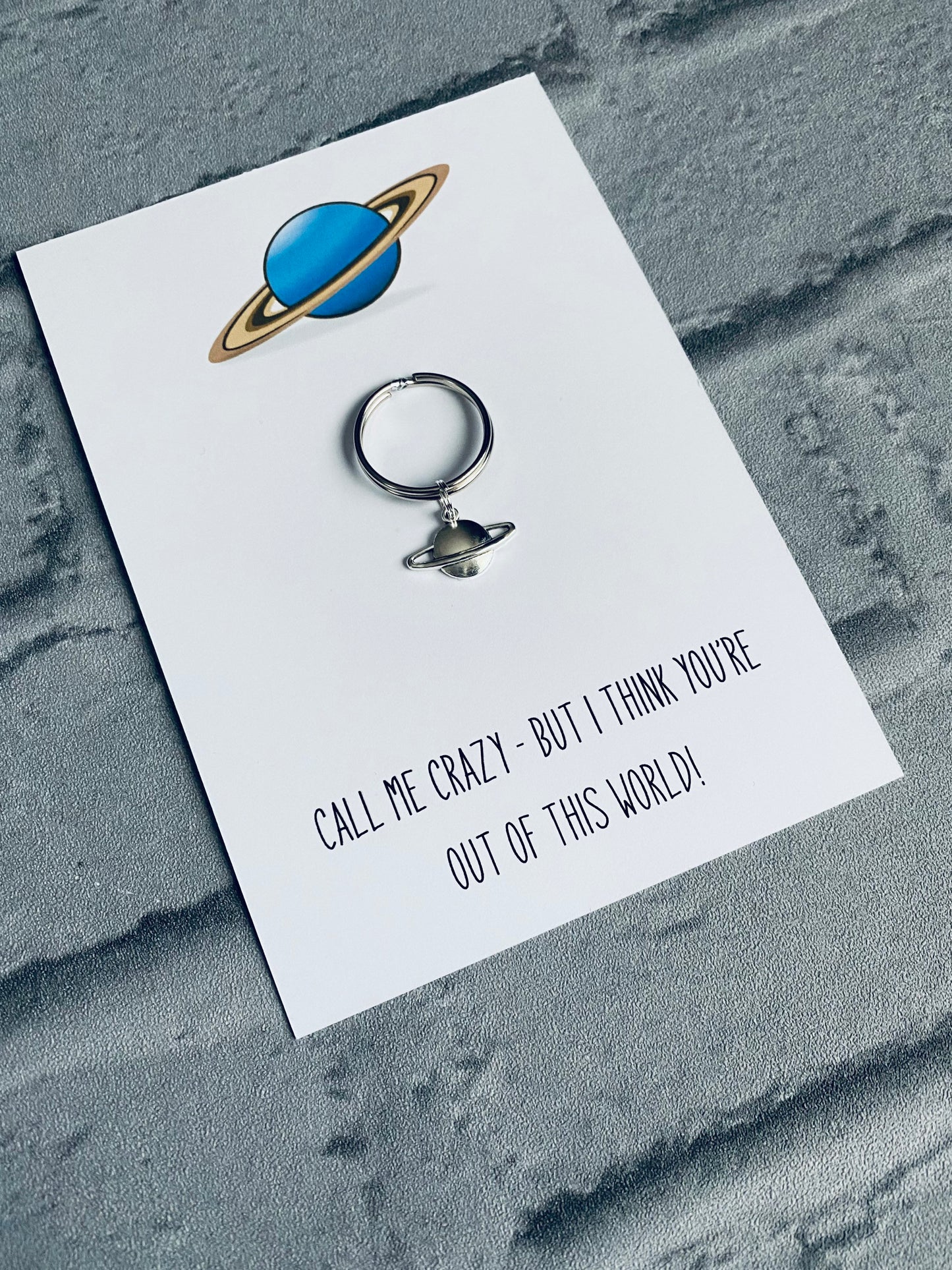 Planet Keychain: 'Out of This World' Gift Card