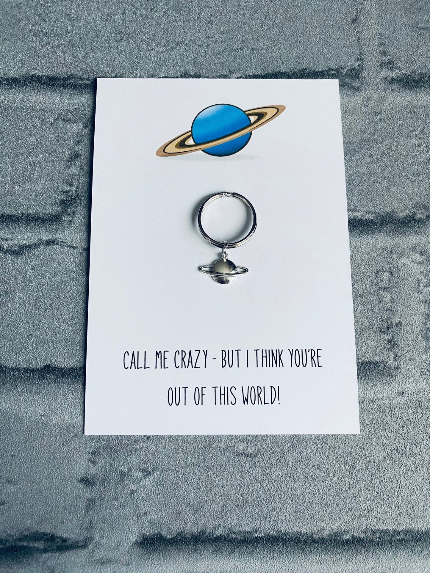Planet Keychain: 'Out of This World' Gift Card