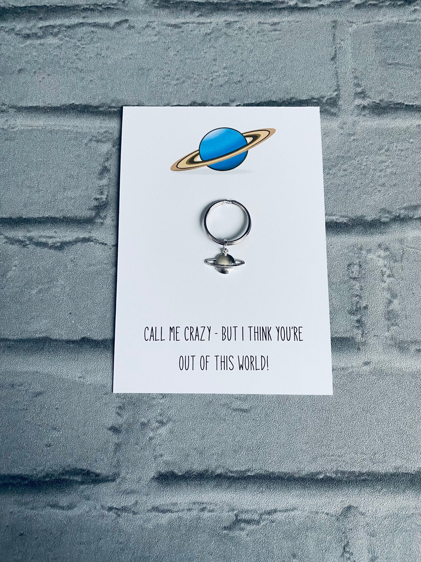 Planet Keychain: 'Out of This World' Gift Card