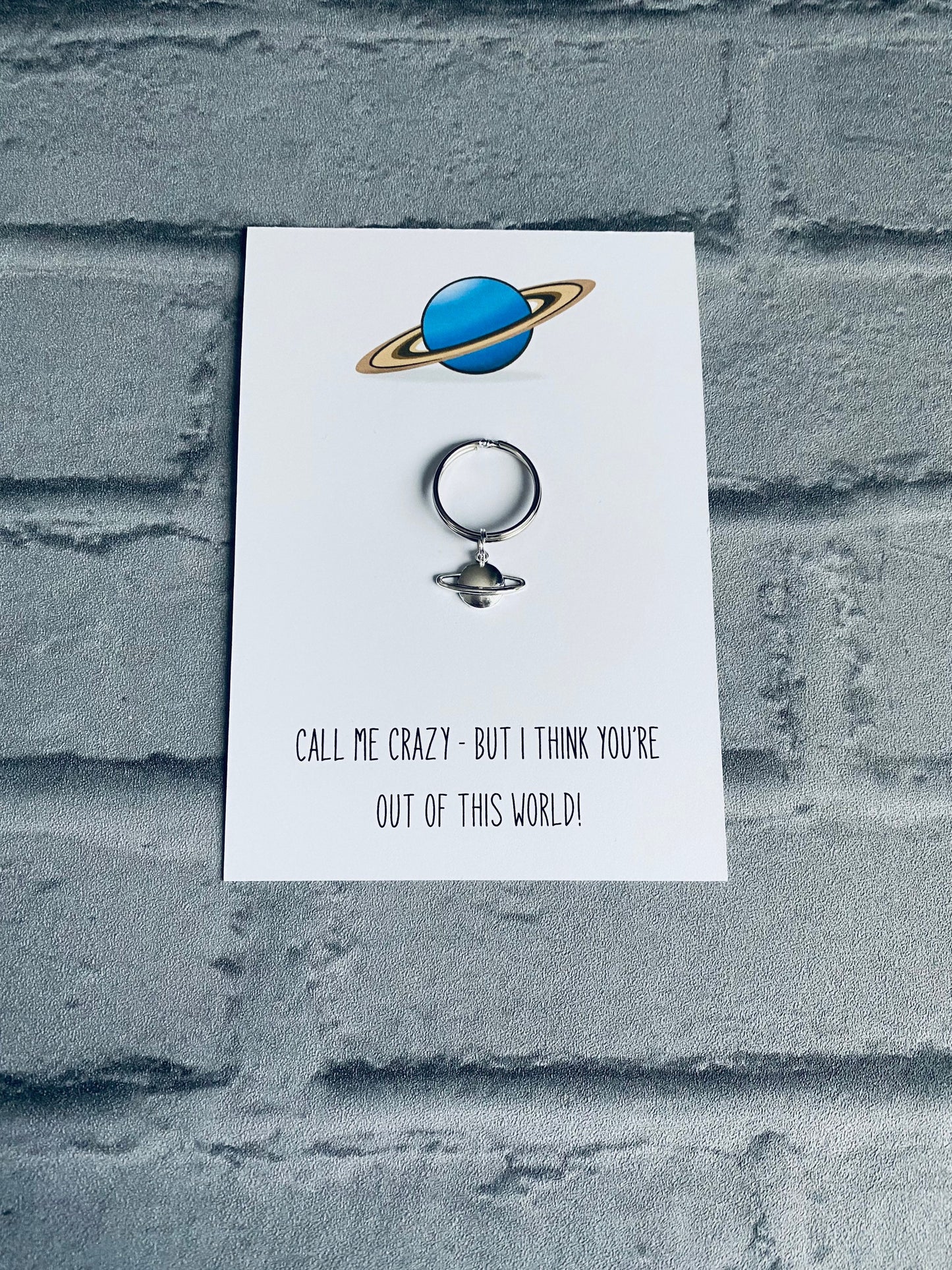 Planet Keychain: 'Out of This World' Gift Card